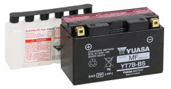 BATERIA YUASA YT7B-BS CP C/ELECT (Magest/TT250R)