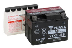 BATERIA YUASA YTX4L-BS CP C/ ELECTROLITOS