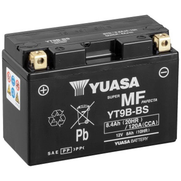 BATERIA YUASA YT9B-BS  (WET)***