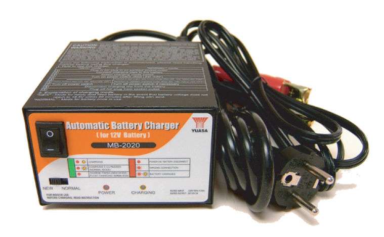 CARREGADOR BATERIAS YUASA MB-2020