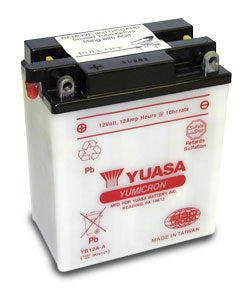 BATERIA YUASA YB12A-A CP C/ ELECTROLITOS
