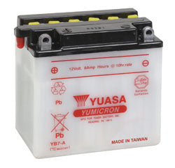 BATERIA YUASA YB7-A CP C/ ELECTROLITOS