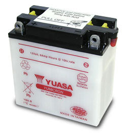 BATERIA YUASA YB9-B CP C/ ELECTROLITOS
