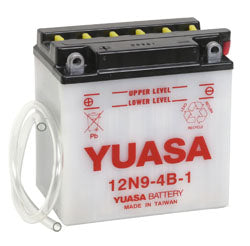 BATERIA YUASA 12N9-4B-1 CP C/ ELECTROLITOS