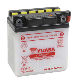 BATERIA YUASA YB3L-B CP C/ ELECTROLITOS