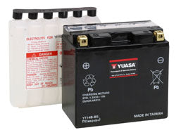BATERIA YUASA YT14B-BS CP C/ ELECTROLITOS