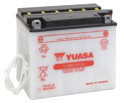 BATERIA YUASA YB16L-B CP C/ELECTROLITOS