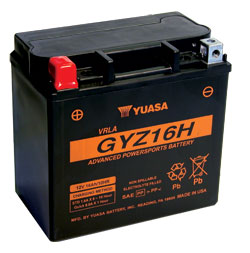 BATERIA YUASA GYZ16H WET