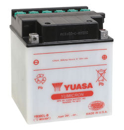 BATERIA YUASA YB30CL-B 30 AH TERMI