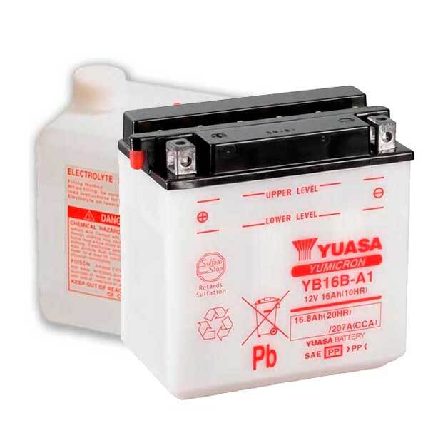 BATERIA YUASA YB16B-A-1 CP C/ELECT