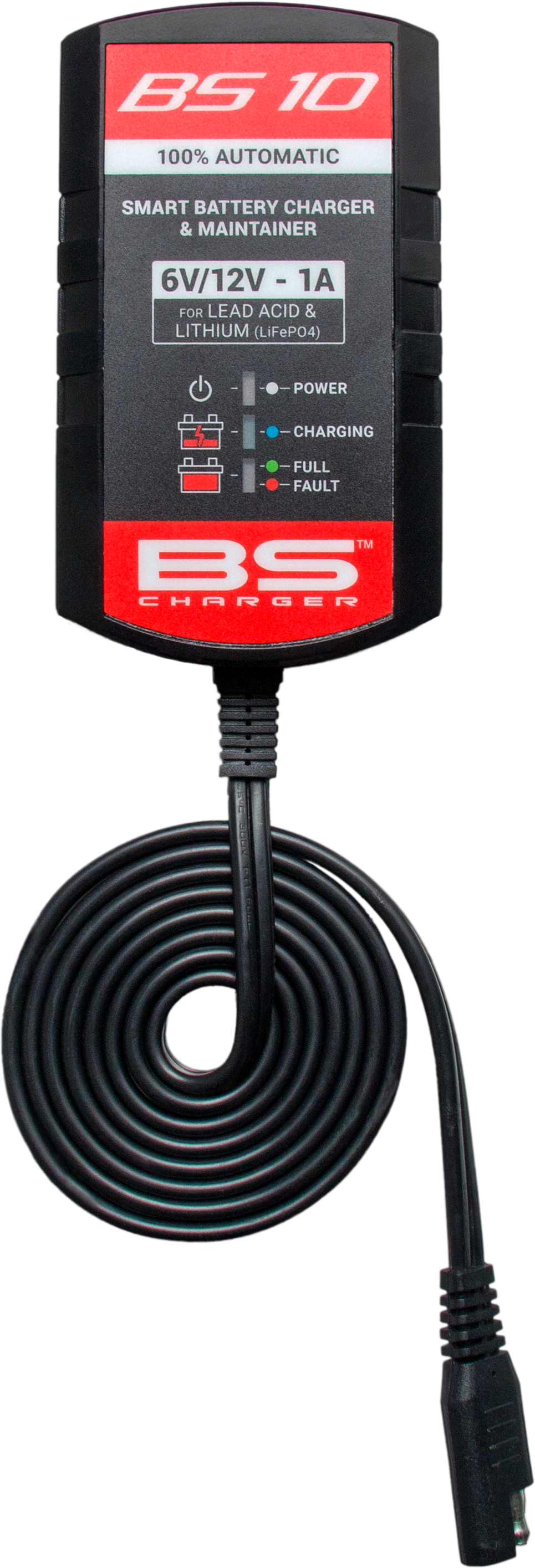 CARREGADOR BATERIAS BS BS10 6V/12V 1000MA-700516