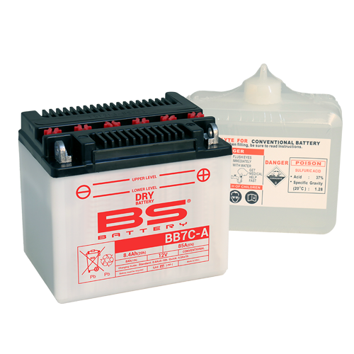 BATERIA BS BB7C-A C/ ELECTROLITOS  - 310593