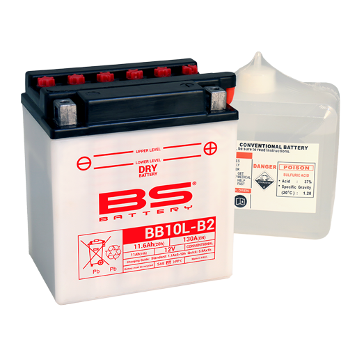 BATERIA BS BB10L-B2 C/ ELECTROLITOS  - 310557
