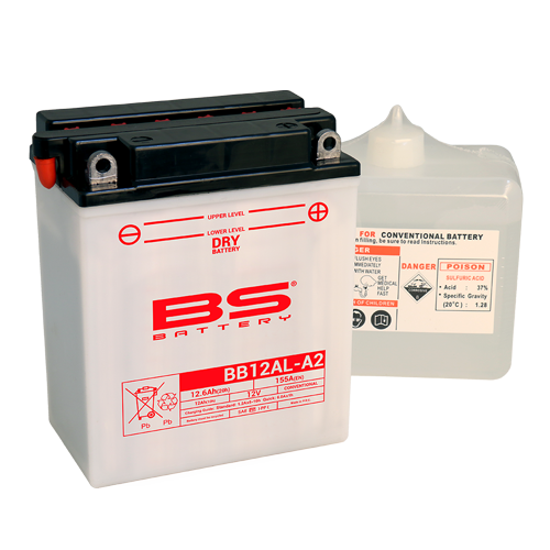 BATERIA BS BB12AL-A2 C/ ELECTROLITOS  - 310564