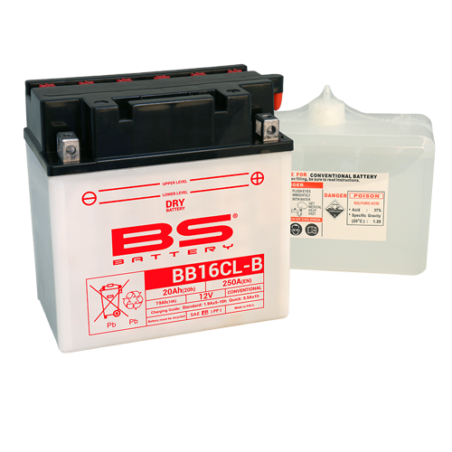 BATERIA BS BB16CL-B C/ ELECTROLITOS  - 310579