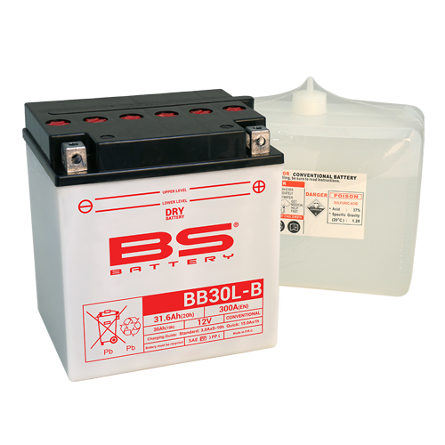 BATERIA BS BB30L-B C/ ELECTROLITOS  - 310552