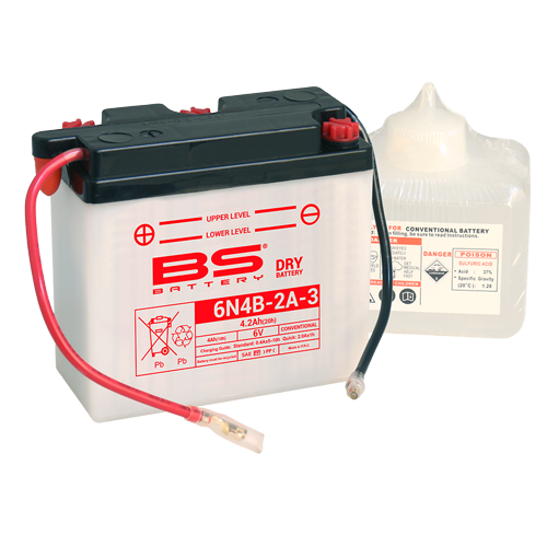 BATERIA BS 6N4B-2A-3 C/ ELECTROLITOS  - 310515