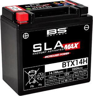 BATERIA BS BTX14H SLA MAX / GYZ16H - 300887