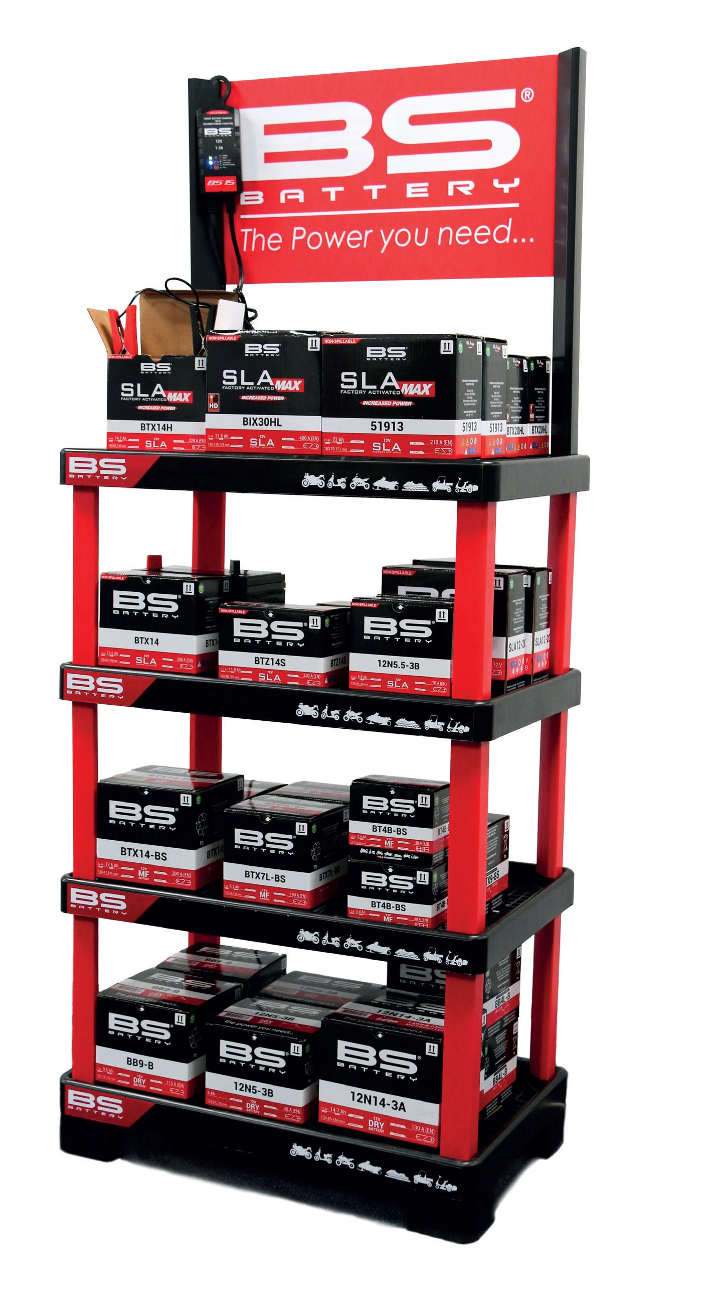 EXPOSITOR DE BATERIAS BS - 900075