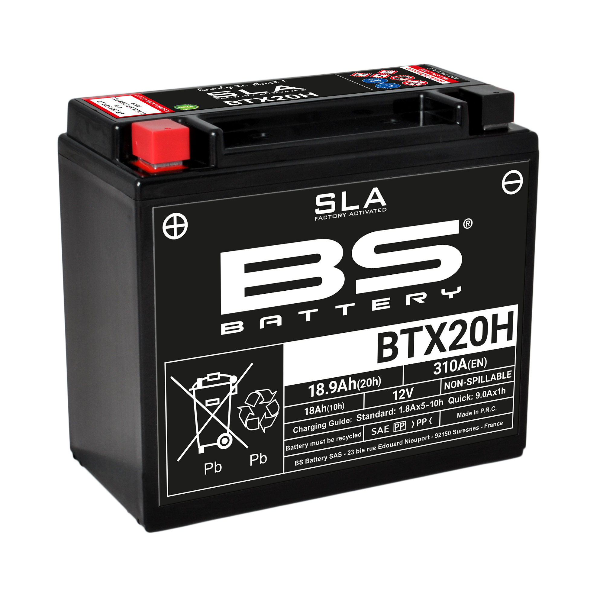 BATERIA BS BTX20H (FA) SLA - 300688