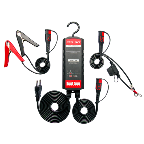 CARREGADOR BATERIAS BS BS30 12V 3000MA - 700566
