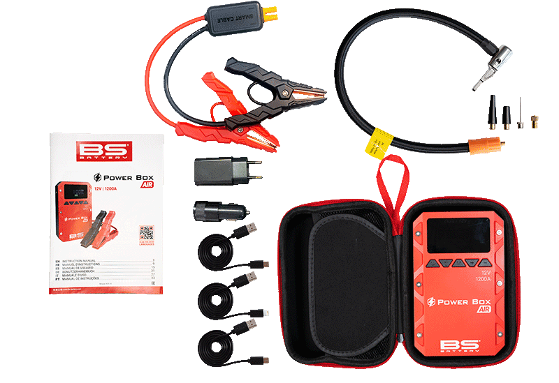 CARREGADOR BATERIAS BS POWERBOX AIR PB-02 - 700589