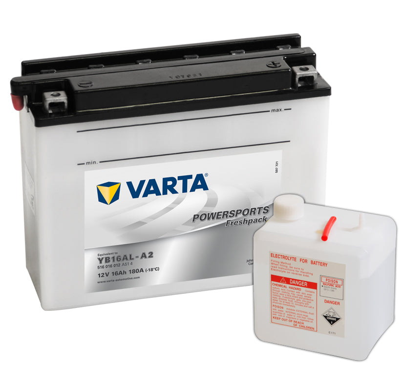 BATERIA VARTA YB16AL-A2 C/ ELECT - 51616