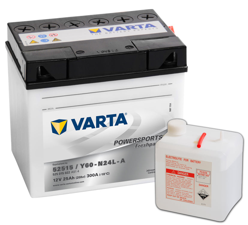 BATERIA VARTA Y60-N24L-A/52515 C/ ELECT - 52515