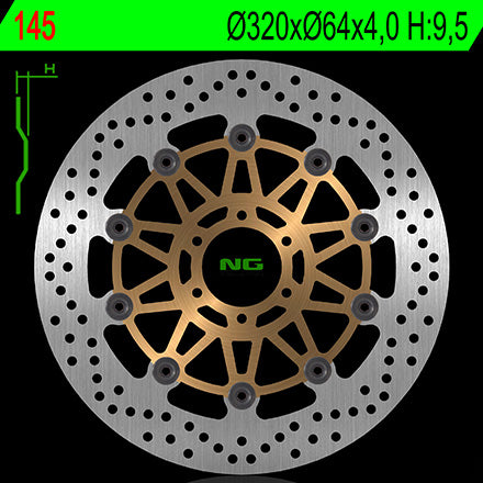 DISCO T NG145 DUCATI M600/900 FRT/APRILIA RS125