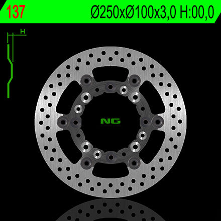 DISCO T NG137 KX125/250/KLX300 FRT 97/00/KDX200 95/99 ***