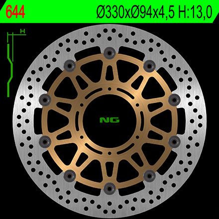 DISCO T NG644 HONDA CBR900 RR 00/03