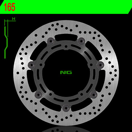 DISCO T NG165 FZS600 FAZER-04 FRTE / MT03