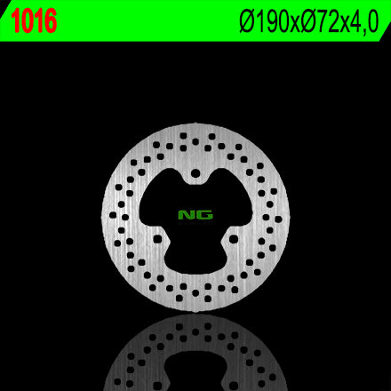 DISCO T NG1016 HONDA TRX400/450R TRAS