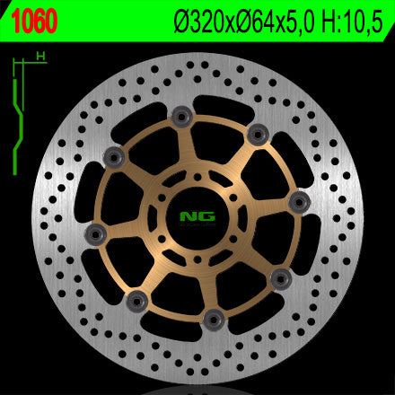 DISCO T NG1060 FZR1000/FALCO FRT/DUCATI ***