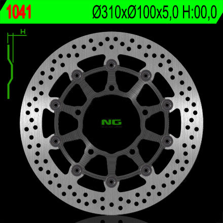DISCO T NG1041 SUZUKI GSR600/GSX600/750/1000R FRT