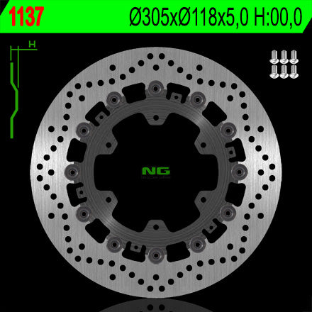 DISCO T NG1137 BMW R1100/K1100/R 850