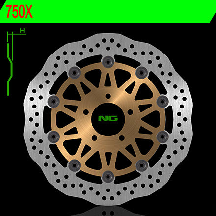 DISCO T NG750X WAVE ZX6-R/Z750