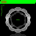 DISCO T NG1233X WAVE YAMAHA T-MAX 500 FRT 01/11