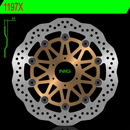 DISCO T NG1197XG WAVE HONDA X11/CBR1100XX