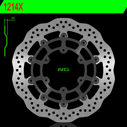 DISCO T NG1214X GSX1000R 09/11