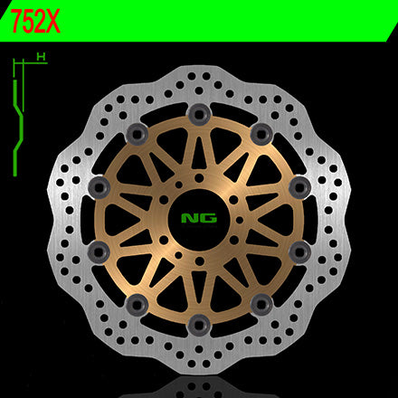 DISCO T NG752X WAVE VFR800/CBR900RR/VARADERO