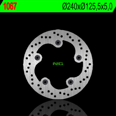 DISCO T NG1067 KYMCO XCITING 250/300/500 TRAS