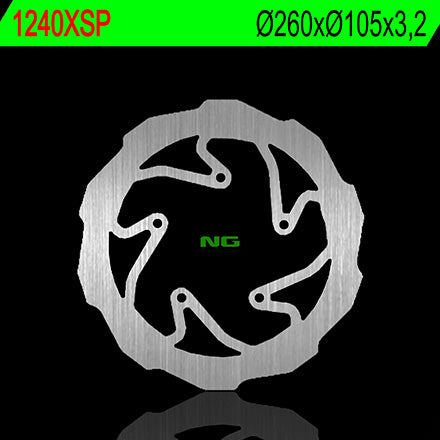 DISCO T NG1240XSP WAVE S/ VENT FRT BMW G450X 08/11