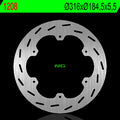 DISCO T NG1208 GL1500 GOLD WING SE 88/99 TRAS D316mm