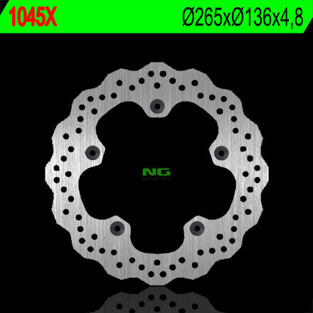 DISCO T NG1045X WAVE BMW K1200/R1200/HP2 TRAS