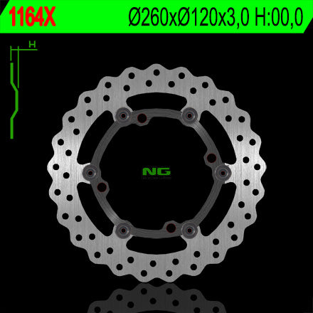 DISCO T NG1164X WAVE BETA 250/400/450/HUSQVARNA125/250/300..*