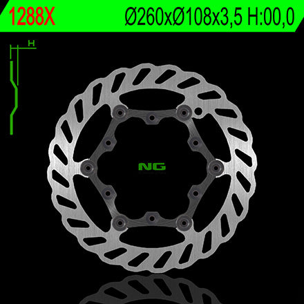 DISCO T NG1288X GAS GAS EC 96/15 FRT