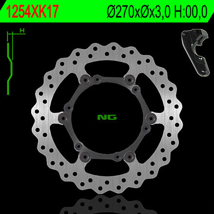 KIT DISCO T NG1254XK17 OVERSIZE KTM EXC 125 09/14 ***