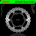 KIT DISCO T NG1160XK01 OVERSIZE SUZUKI RMZ 250 07/17 ***