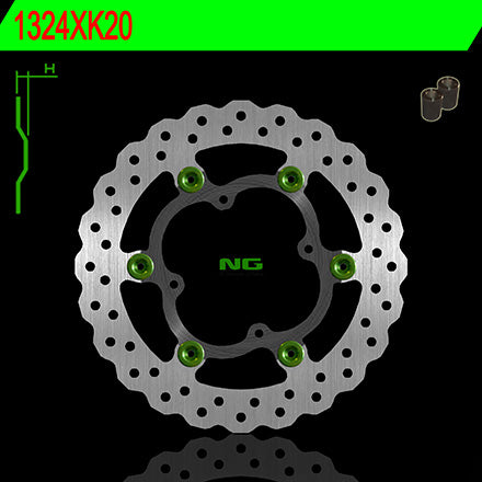 KIT DISCO T NG1324XK20 OVERSIZE KTM SX85 11/15